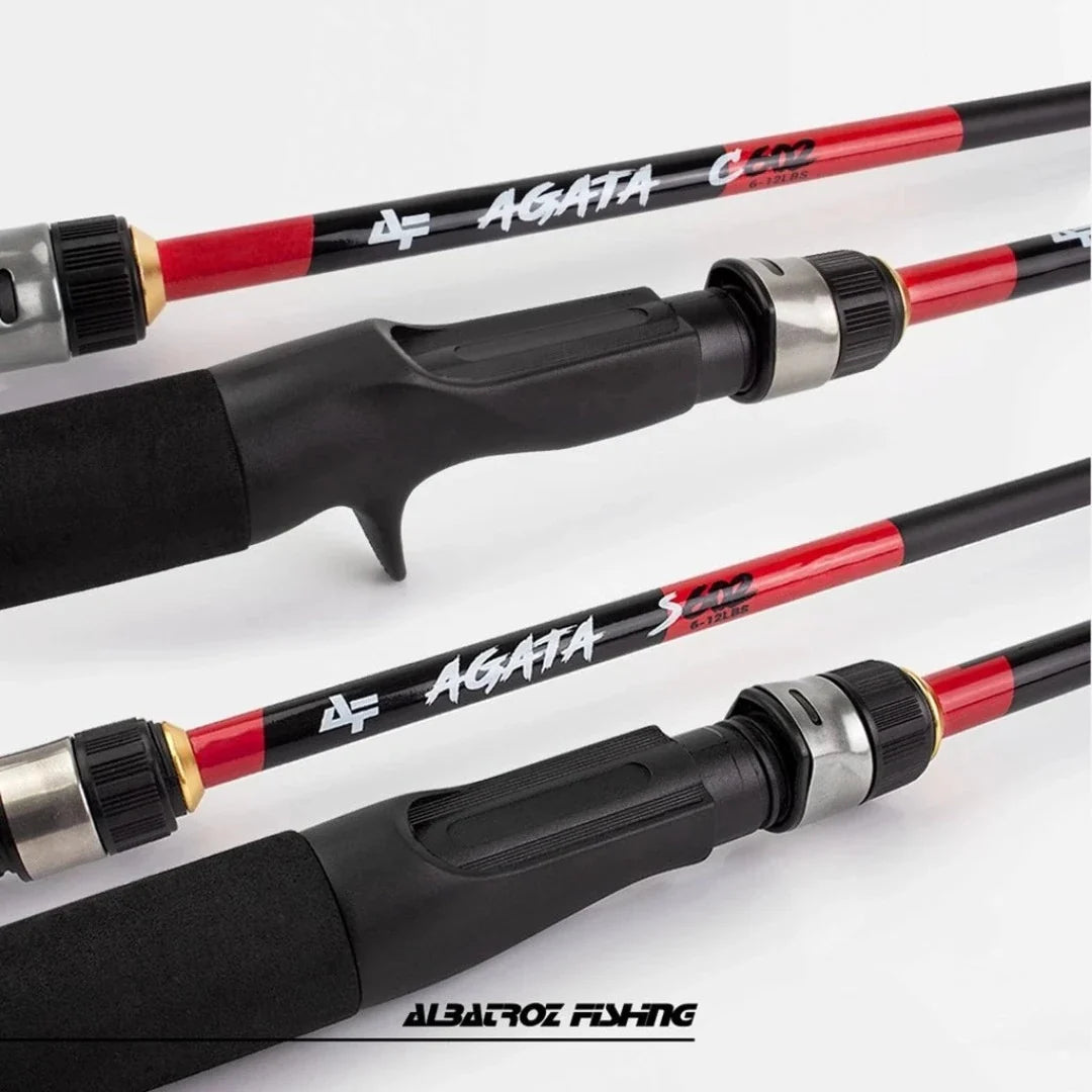 Fishing Rod Reel Carbon Albatroz Agata 1.68 M