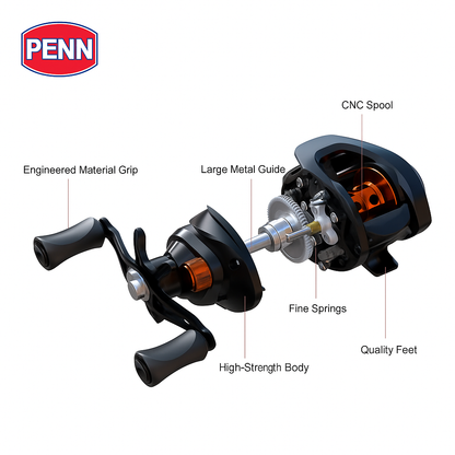 PENN International 6.3:1 Reel