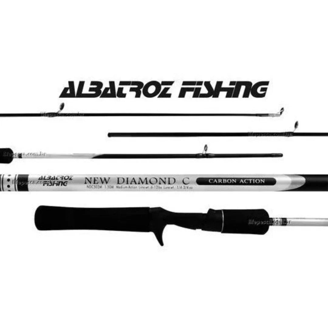 Albatroz New Diamond Carb Reel Rod - Release