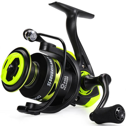 FisherPro Fishing Reel 5:2.1 + 2 Multifilament Lines
