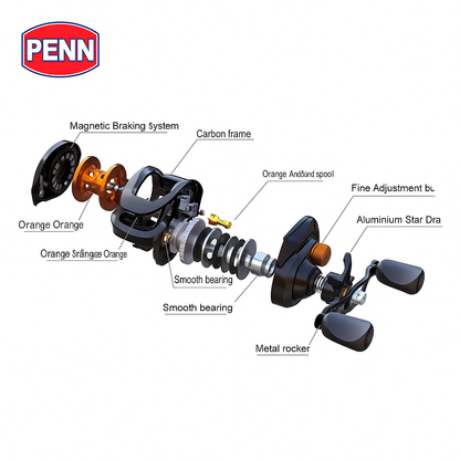 PENN International 6.3:1 Reel