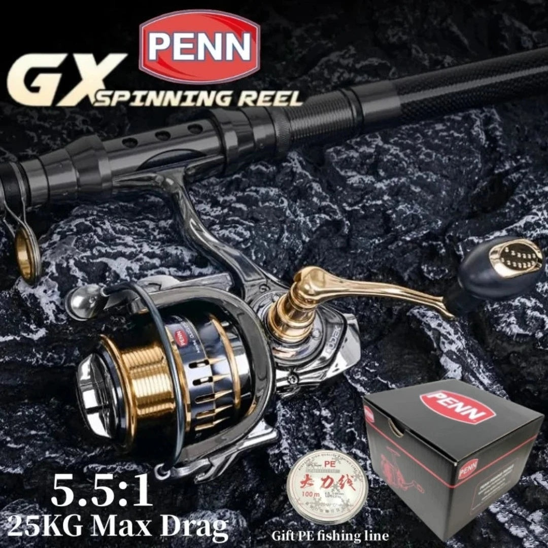 Fishing Reel Generation 2024 High Speed 25Kg Drag