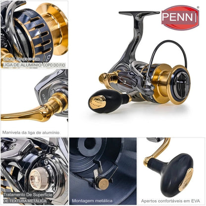 Fishing Reel Generation 2024 High Speed 25Kg Drag