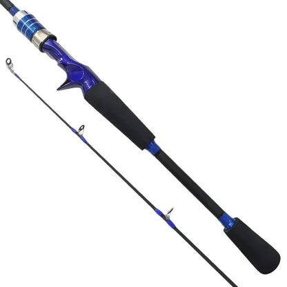 Carbon Fibre Fishing Rod 1.80mt 35lb 2 Pts Reel